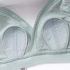 French Summer Ultra-thin Sexy Lace Latex Underwear Female Non-marking Collection of Breast Bra