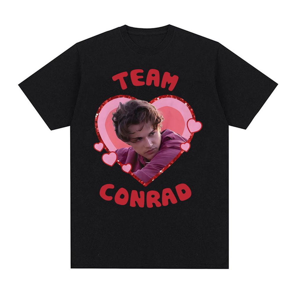 

Team Conrad The Summer I Turned Pretty T-shirt Vintage Conrad Fisher Movie T Shirt Men Women Harajuku Fashion 100% Cotton Tsh... S разноцветный