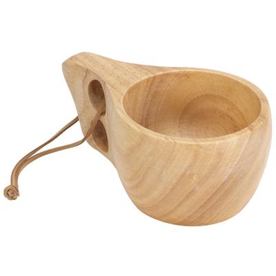 Kaffeetasse mit Griff, tragbarer Milchgetränkebecher aus Holz, Teetasse, Trinkgeschirr für die Küche zu Hause