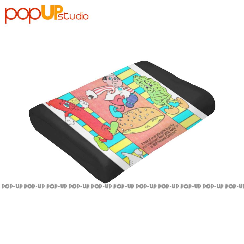 Burger Time Videogame Arcade Anni 80 Commodore Ultra-Soft Blanket Quilt Winter Sofa Cover Bed Covers