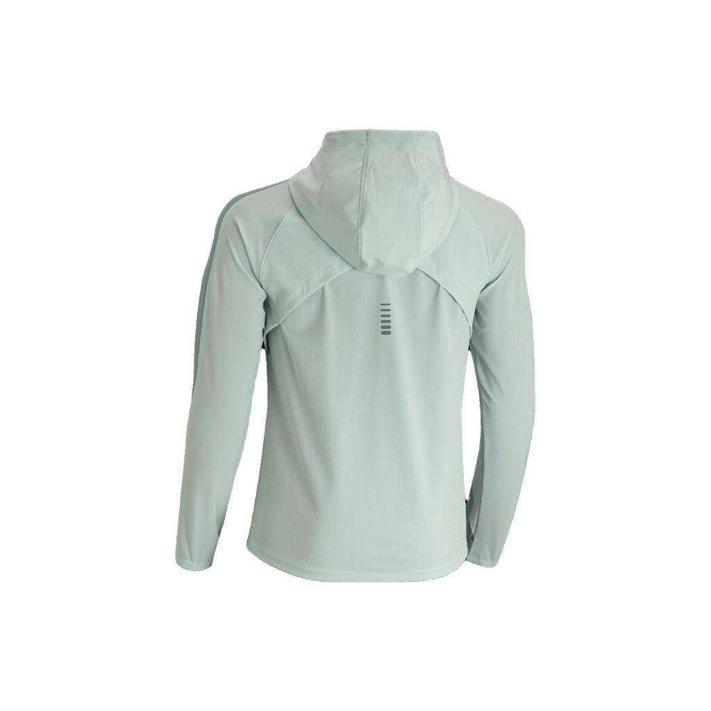 Under Armour Logo Print Sports Running Hooded Jacket Women Jackets Green 1361384-592