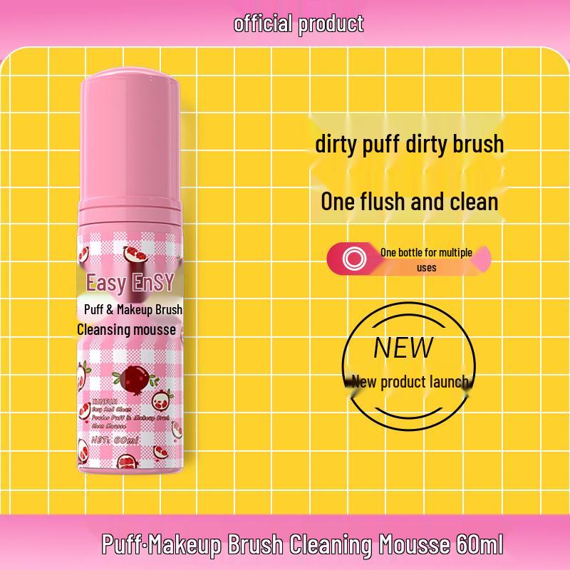 

60 мл Мусс для очистки кистей и спонжей для макияжа