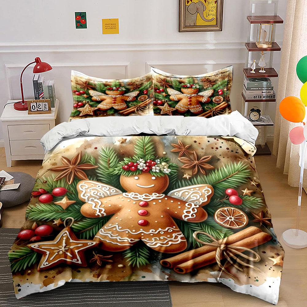 Warm Festive Charm Bedding Sets Duvet Cover Sets Duvet Covers Pillowcases(1*Duvet Cover 2*Pillowcases Without Duvet Insert)