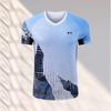 Quick-Dry Badminton Shirt Men Women Lightweight Sport T-Shirt Breathable Athletic Top Training