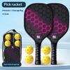 Breathable Pickleball Racket Set Non Slip Pickleball Racquets Set Pickleball Paddle Set  Outdoor