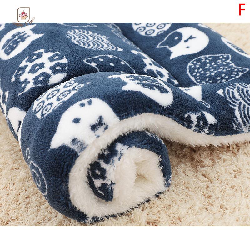 Soft Fluffy Pet Dog Blanket Cute Star Printing Pet Mat Warm Breathable Skin Friendly Cats And Dogs Bed Blanket Pet Supplies