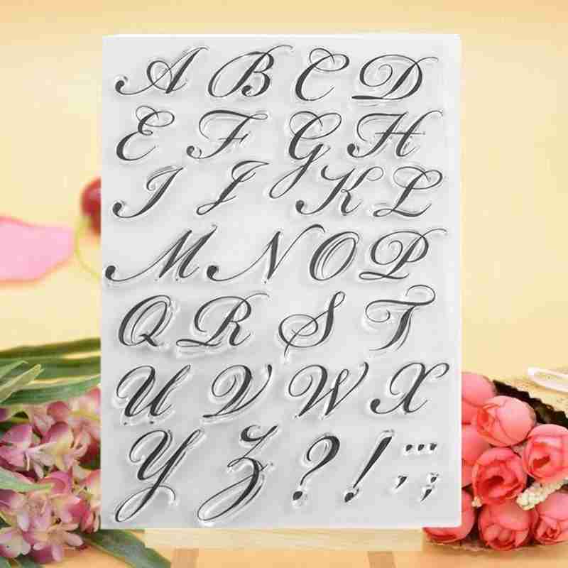 Nice Letter Alphabet Embosser Stamp Cake Decorating BEST Baking Bakeware T5X5 Nice Letter Alphabet Embosser Stamp Cake Decorating BEST Baking Bakeware T5X5