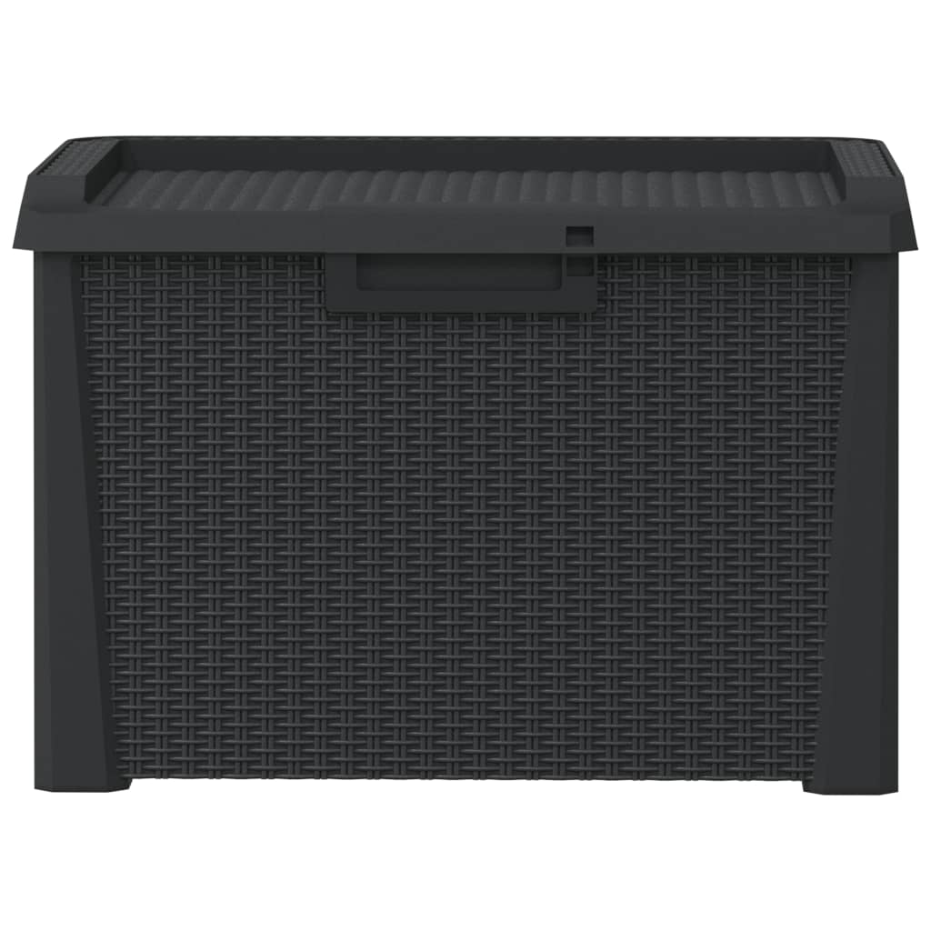 Garden Storage Box Anthracite Grey 125 L PP