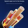 Universal Fast Charging 3-in-1 Multi-Head Cable for Car and Phone