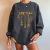 Come We Fly Print Oversized Halloween Sweatshirt Streetwear Funny Women Sweatshirts Long Sleeve Drop Shoulder Fall Plus Size