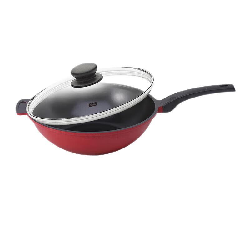 Fissler Food Small Color 32cm Deep Non-stick Wok