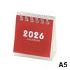 2026 Mini Calendars Creative Desk Portable Travel Calendars With Butterfly Capybara Designs Monthly & Weekly Planner Calendar