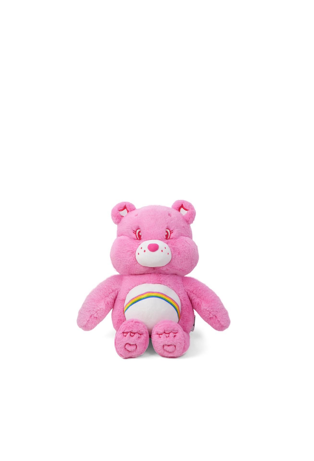 AFGH Heart Bear Plush Toy Ornament - Cute CareBears Sitting Figure 40cm