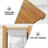 Cutting Board Kitchen Supplies Practical Chopping Drawer Anti-slip Eco-friendly Bamboo Tool Stainless