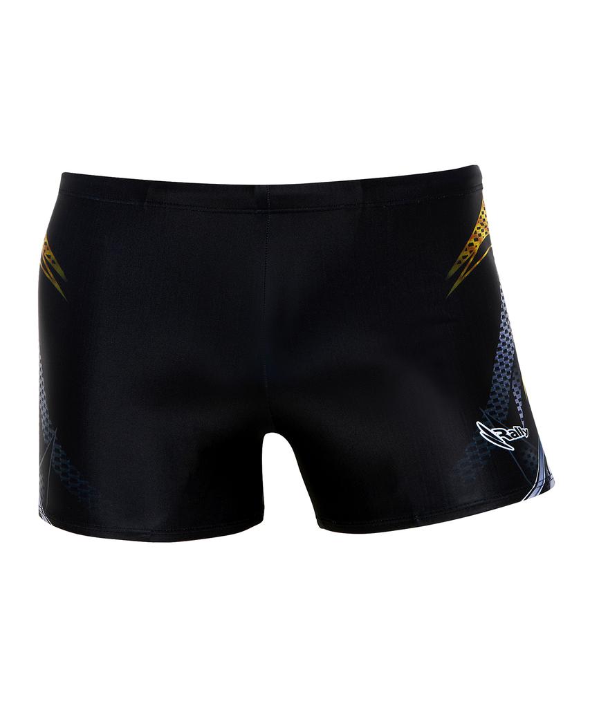 Laelliseupocheu [Qsmq217 Blk] Rotor Men'S Square Swimsuit Black
