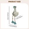 Seabird Statue Animal Sculpture Coastal Decor Nautical Resin Craft Beach Desktop Decoration Dangling