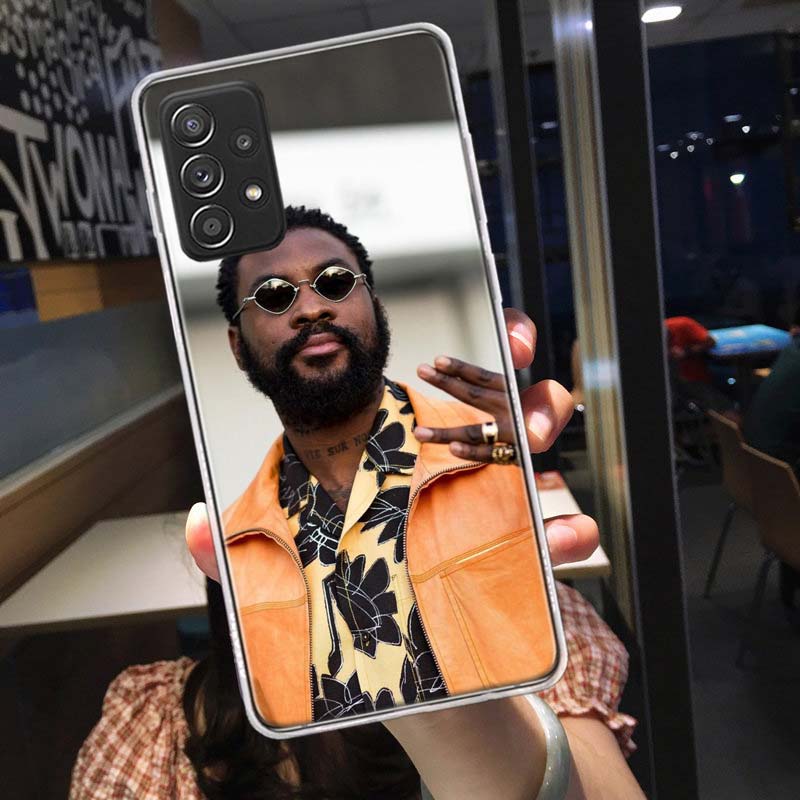 Damso Rapper Phone Case for Samsung A54 A57 A37 A17 A14 A15 A12 A24 A34 A55 A35 A25 A52S A07 A05S A04S A22 A32 A72 Galaxy Note 2