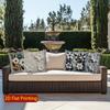 2D Floral 3D-Embossed Pattern Decorative Cushion Covers Pattern Cushion Cover Suitable For Sofa Bedroom Car Pillow Cover