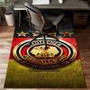 Germany Football Emblem Printed Office Carpet Chair Cushion  Entryway Rug, Rugs for Living Room, Bedroom Christmas gifts