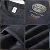 Men's Oversized Retro Mountain Print Hoodie - Autumn/Winter Round Neck Long Sleeve T-shirt