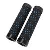 2 Satz Fahrradlenkergriff-Set Rutschfest Doppelte Klemmung PU Bequemes Fahrradlenkergriff-Set 22,2 mm