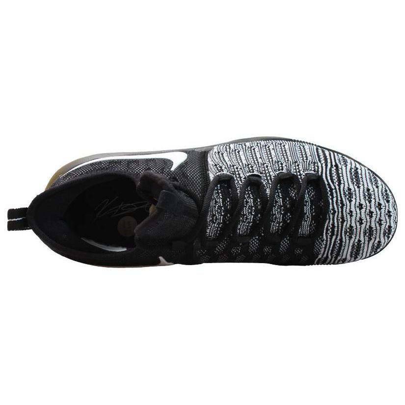 Nike KD 9 EP Durant 9 Round Head Comfortable Fabric Shock Absorption Non-Slip Wear-Resistant Lightweight Low-Top Basketball Shoes 844382-010