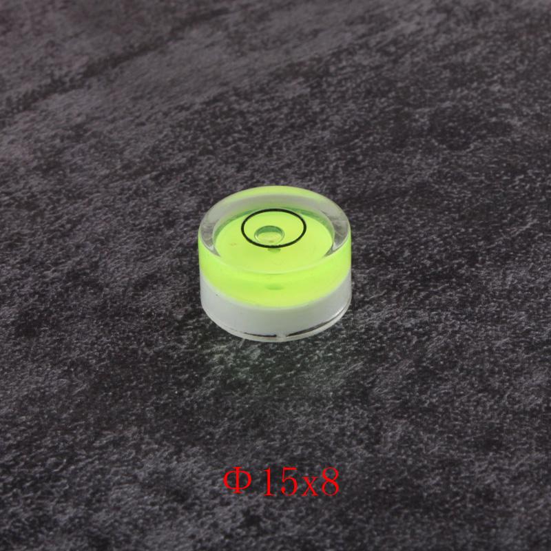 Universal Green Spirit Level with Scale - Compact Liquid Bubble Measuring Tool