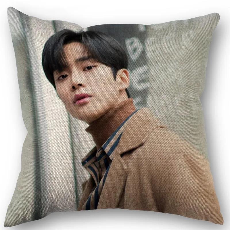45X45cm Pillow Cover SF9 Rowoon Square Zipper Cotton Linen Pillow Cases Bedroom Home Wedding Decorative Pillowcase 0913