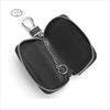 Car Key Bag Zipper Case Anti-Theft Key Fob Pouch Leather Emblem Keychain Zipper for Toyota GR GTR GAZOO Racing Logo Auris Pruis RAV4 CHR Corolla CAMRY