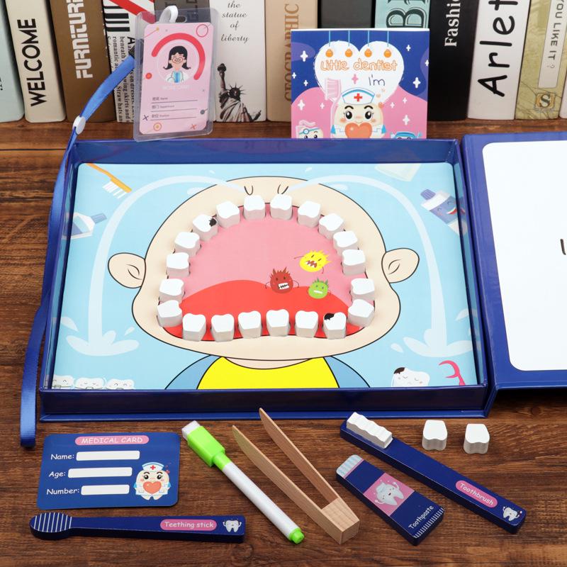 

Набор для ролевой игры «Стоматолог» для детей – Материалы для кукольного домика и игрушки врача Standard