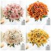 Bridal Bouquet Silk Dahlia Flower Arrangements Simulated Dahlia Artificial Flowers  Bridal Bouquet