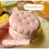 Realistic Cake Big Cookie Slow Rising Squishy Toy, Soft Squeeze Anti-Anxiety Stress Relief Novelty Decompression Gift for Adults