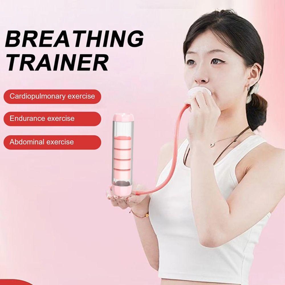 Lung Respirator Breathing Exercise Device Muscle Trainer Deep Breathing Trainer  Beginners
