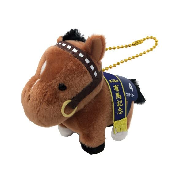 

SK Japan Thoroughbred Collection Plush Ball Chain Tokai Teio