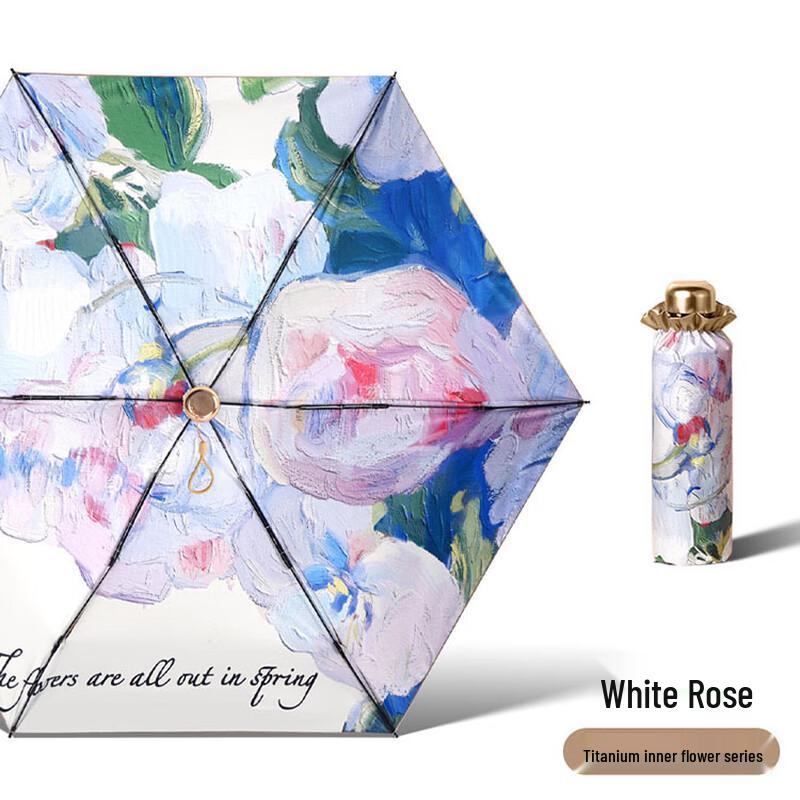 PALONY Ultra-Compact 5-Fold Pocket Sun & Rain Umbrella