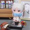 New Frieren Figures Anime Frieren Beyond Journey's End Gk Cartoon Winter Clothing Lovely Ornaments Birthday Gifts Kids Toys
