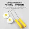 High Density Foam Corner Paint Roller Tool Plastic Paint Roller For Precise Edges And Reduced 30% Paint Waste