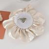 Spilla Floreale in Tessuto alla Moda Peonia Spilla da Bavero Elegante Accessorio Gioiello per Donna