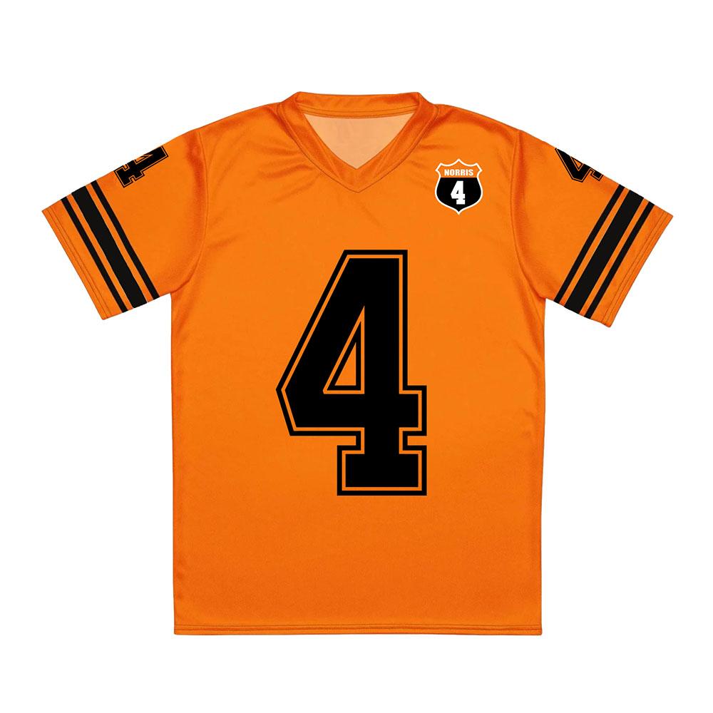 Maglietta Unisex Lando Numero 4 Norris da Pilota da Corsa Abbigliamento Casual Largo Manica Corta Scollo a V Maglietta con Stampa 3D