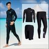 Diving Wetsuit Set Women Quick Dry Long Sleeve Rash Guard Pants 5 Piece Swimwear Snorkeling Surfing Water Sports