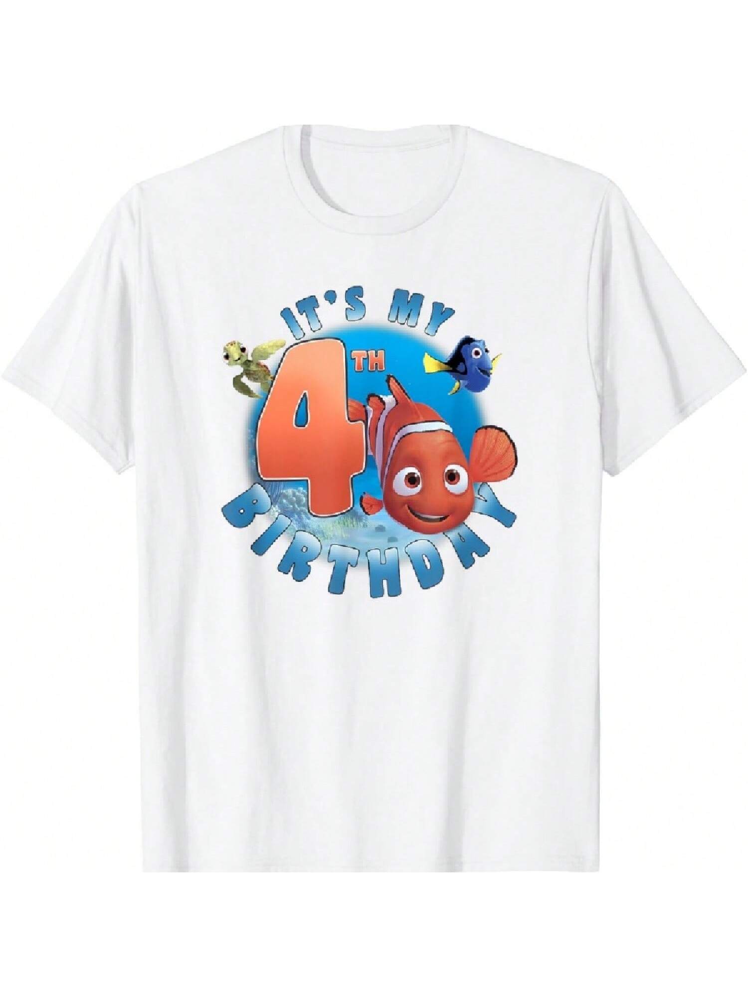 Pixar  It s My Fourth Birthday T-Shirt S разноцветный
