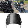 Motorcykel Universal Vindruta Klar Justerbar Vindavvisare Vindruta för Kawasaki BMW Ducati Honda Benelli Triumph Yamaha