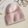 Van Saili Hat Autumn Winter Outdoor All-match Knitted Hat Custom Logo Embroidery Cold-proof Warm Velvet Thickened Rabbit Hair