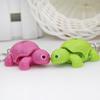Desene Animate Creativ Animal Mic Lumini LED Strălucire Sunet Broască Țestoasă Breloc Agățat Pandantiv Decor