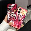 Hazbin Hotel Anime Soft Phone Case for Xiaomi Poco X5 X6 X7 X8 Pro Max X3 F7 F8 Ultra M8 M7 M6 M5 Redmi 15 15C 14C 13C 12C X4 F6