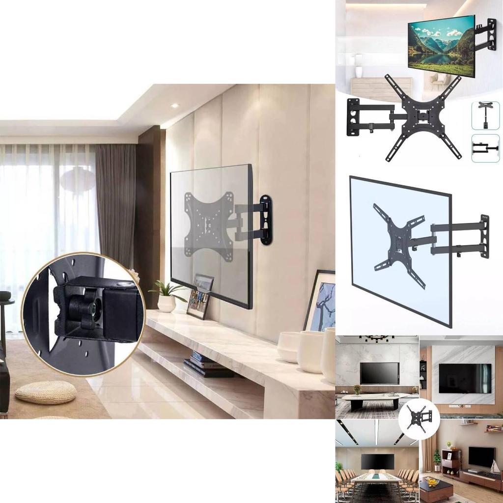 X-400 Adjustable Tv Wall Mount Bracket For 14 To 55 Inch Lcd Display With Sturdy Iron Construction