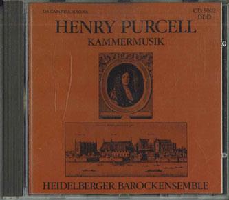 

CD HENRY PURCELL - Kammermusik CD5002 DA CAMERA MAGNA Germany Classical Used