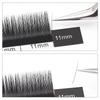 Broken Feather 0.07 Single Round BC Curl Mink False Eyelashes - Soft Hair Extension