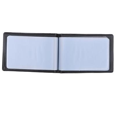 Leather 40 Card Commercial Name Id Credit Card Book Case Holder Organizer