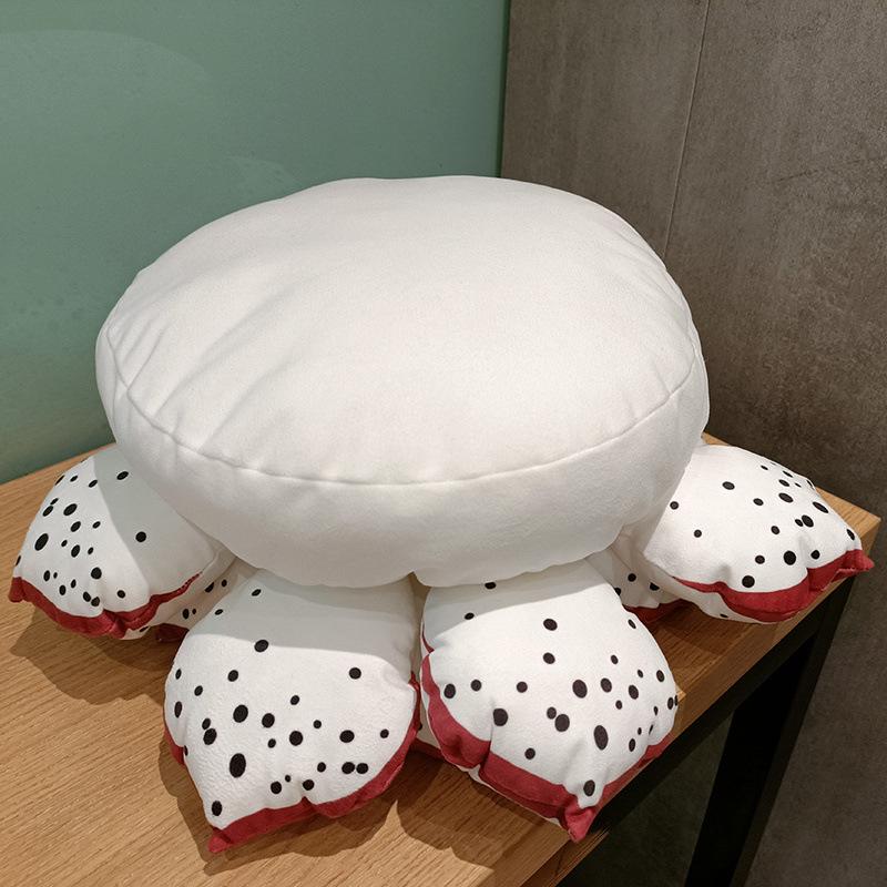 Korean-Style Lotus Water Lily Plush Toy - Succulent Good Luck Home Back Cushion